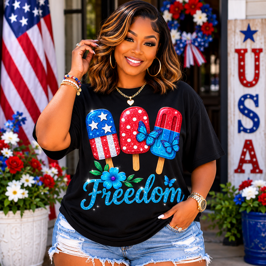 Patriotic Popsicle Summer PNG, 4th of July Sublimation Design, Red White Blue Ice Cream PNG Instant Digital  Download