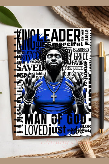 Praying Man Digital Art: Christian Home Decor PNG Downloadable File