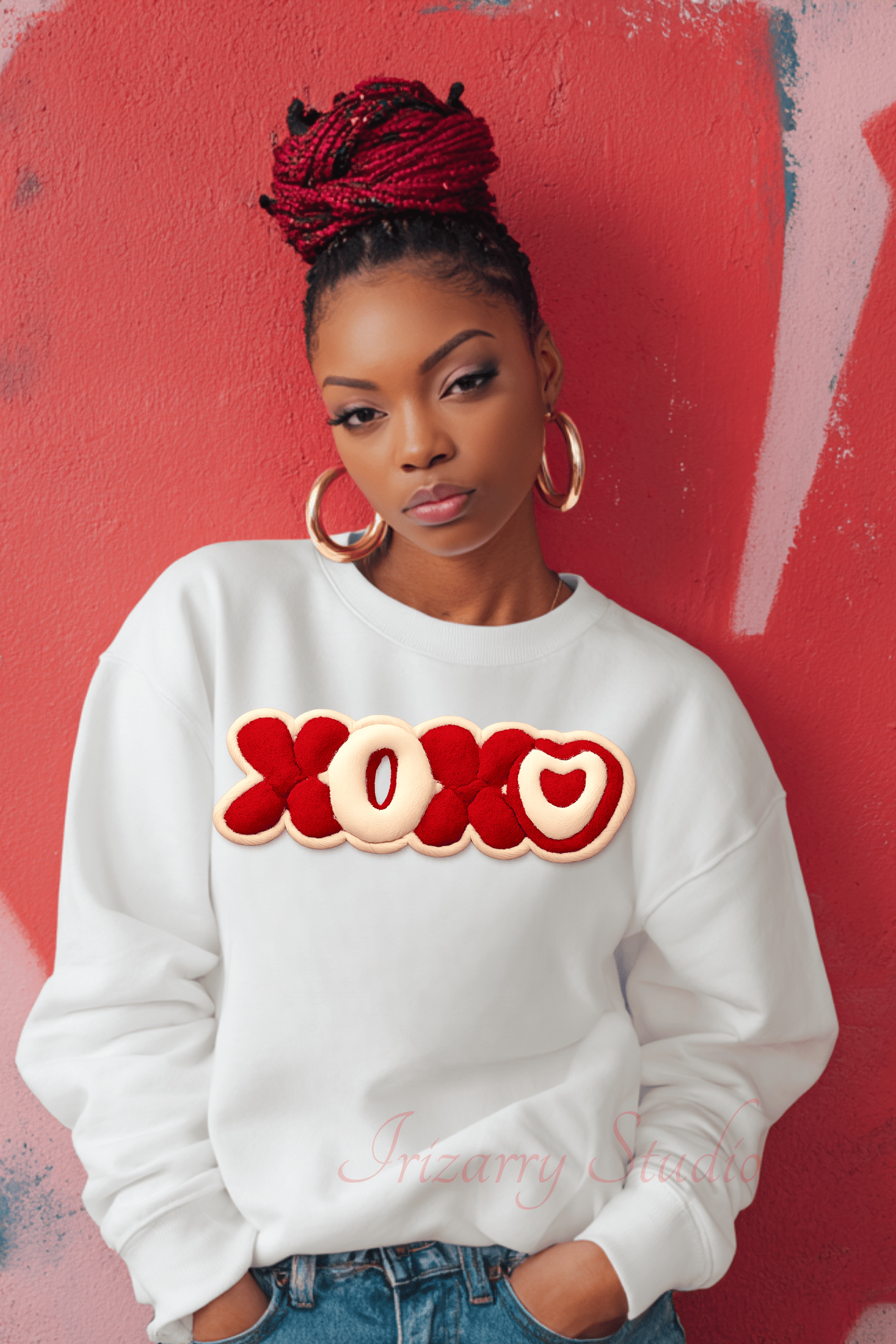 Self Love Club XOXO PNG | Valentine's Day Digital Art | Cute Bow Cookie Clipart | Instant Digital Download for Sublimation & DTF